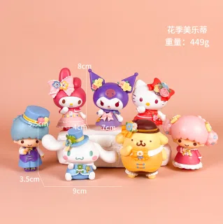 Sanrio Flower Season My Melody Figures 6 Types