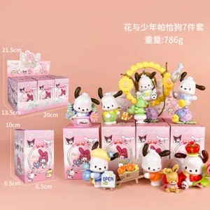Sanrio Flowers and Youth Pochacco Figures 7 Types