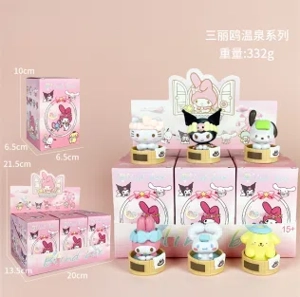 Sanrio Figurine Hot Springs Series 6 Pieces