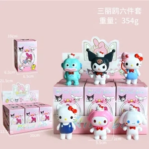 Sanrio Figure Standing Pose Sanrio 6 Versions