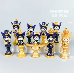 Sanrio Figurine Xiangqi Kuromi 9 Pieces