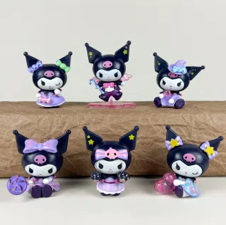Sanrio trick-or-treating Kuromi figure set of 6 pieces