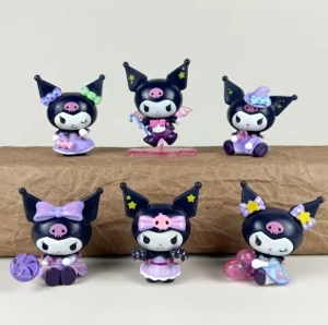 Sanrio trick-or-treating Kuromi figure set of 6 pieces