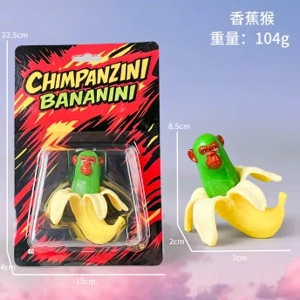 Shan Hai Jing Figurine Banana Monkey