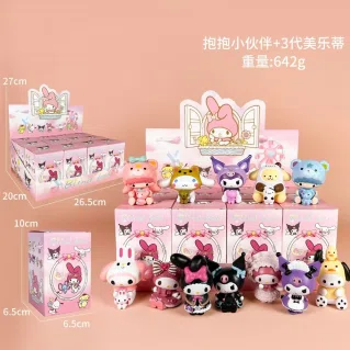 Sanrio Hugging Little Friends 3rd Generation My Melody Figurine