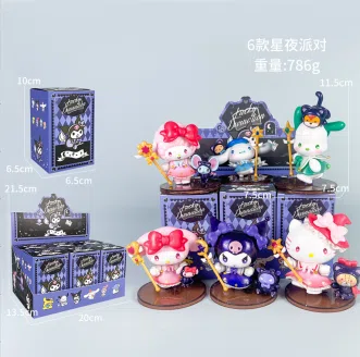 Sanrio figure starry night party 6 models