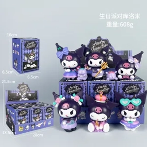Sanrio birthday party Kuromi figure set of 6 pieces