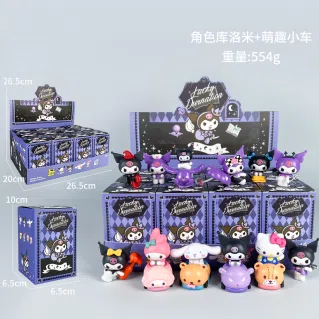 Sanrio Character Kuromi Cute Small Car Figurine