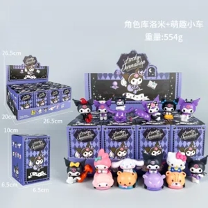 Sanrio Character Kuromi Cute Small Car Figurine