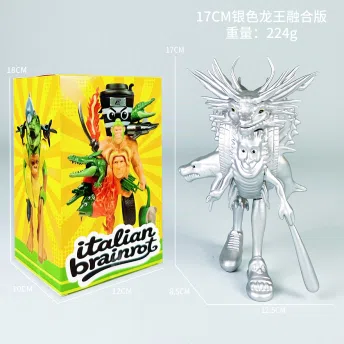 Shanhai Jing figure silver dragon king fusion version