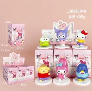 Sanrio Leisurely Walk Figures 6 Versions