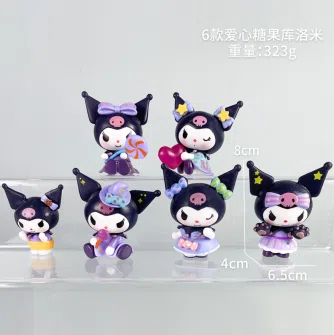 Sanrio figure love candy Kuromi 6 types