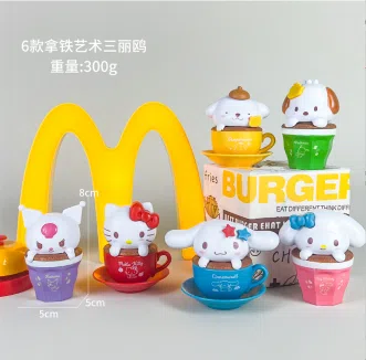 Sanrio Figurine Latte Art 6 types