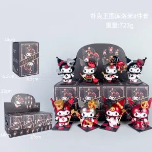 Sanrio Poker Kingdom Kuromi Figures 8 Types