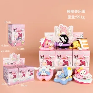 Sanrio sleep Melody figure 6-piece set