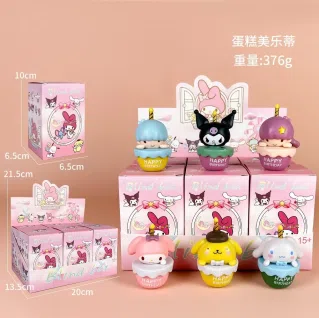 Sanrio 5th Generation My Melody Figures 6 Types
