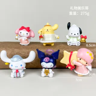 Sanrio Gift My Melody Figures 6 Types