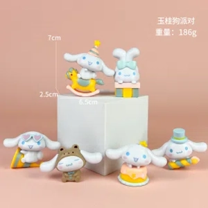 Sanrio Cinnamoroll Figurine Party 6 types
