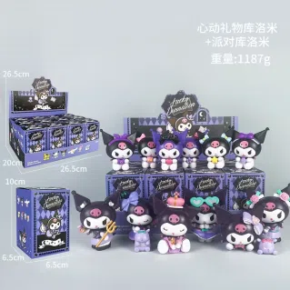 Sanrio Figurine Heartwarming Gift Kuromi Party Kuromi