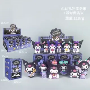 Sanrio Figurine Heartwarming Gift Kuromi Party Kuromi