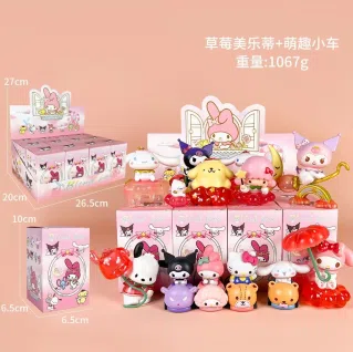 Sanrio Figurine Strawberry Paradise My Melody 8 types Cute Small Car 4 types