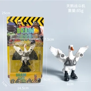 Shan Hai Jing Figurine Crocodile Airplane