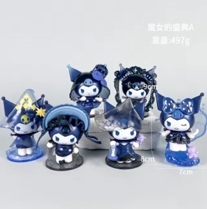 Sanrio figure witch's grand ceremony series 6-piece set A model