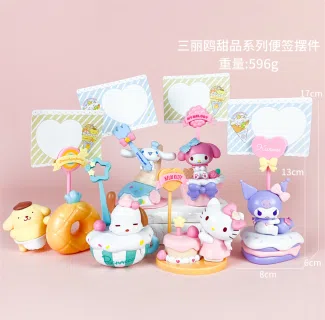 Sanrio figure dessert series sticky note ornaments 6 types