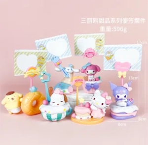 Sanrio figure dessert series sticky note ornaments 6 types
