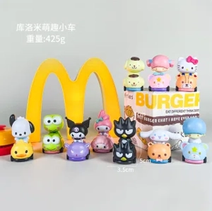 Sanrio Figurine Kuromi Cute Small Car 10 types