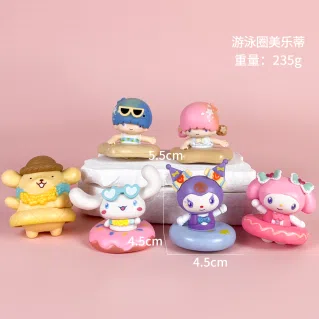Sanrio Figure Swim Ring My Melody 6 Versions