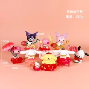 Sanrio Strawberry Paradise My Melody Figurine 8 types