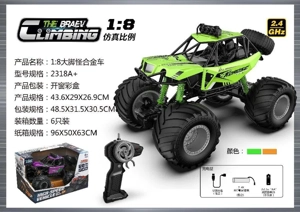 1:8 Alloy Bigfoot Climbing Car