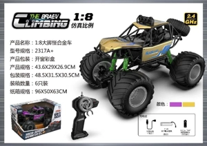 1:8 Alloy Bigfoot Climbing Car