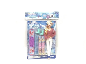 New 11-inch Barbie Ski Record