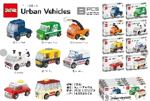 City car building blocks