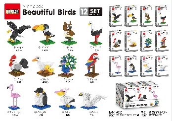 Beautiful Bird Building Blocks
