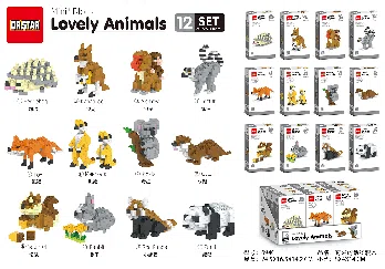 Cute Animal Building Blocks