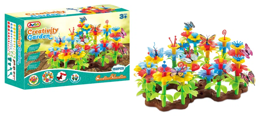 Flower arrangement 152-piece set