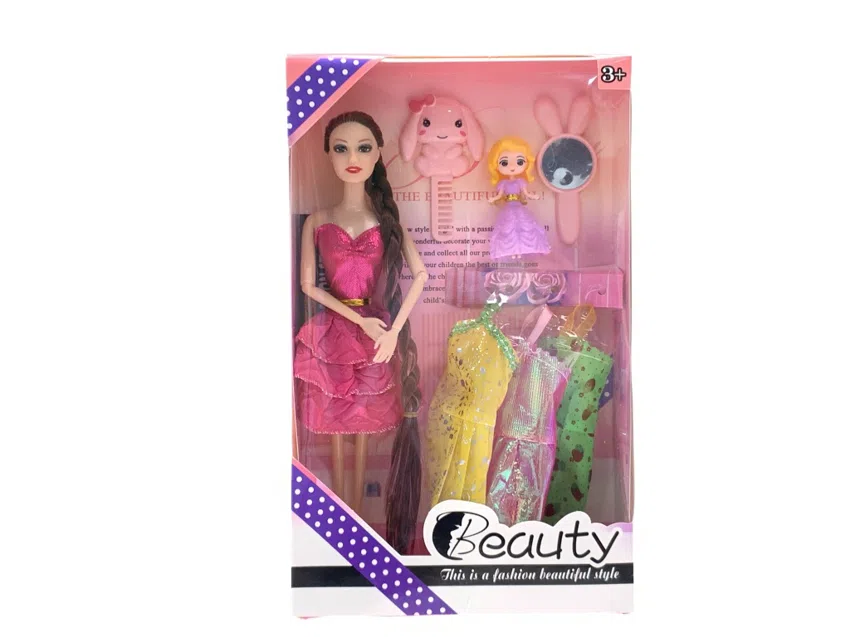 Fashion Jointed Long Braid Barbie (11 Inch Solid)