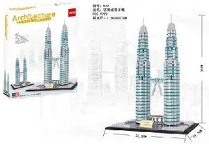 Petronas Twin Towers, Kuala Lumpur 1875PCS