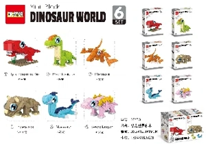 Dinosaur World Building Blocks