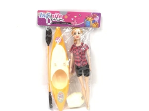 New 11-inch Barbie canoe