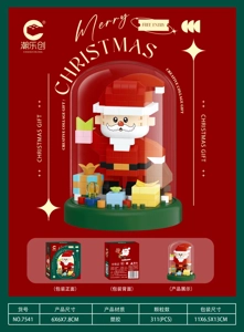 Round Cover - Santa Claus