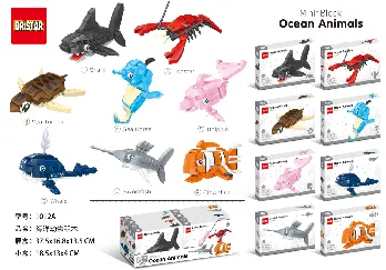 Marine Animal Building Blocks