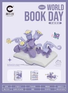 Book Fragrance - Wisteria Ink Words