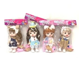 8 inch expression doll (IC, glasses, ice cream, drink)