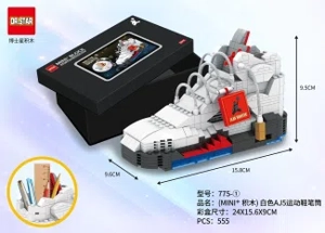 (MINI Building Blocks) Rukawa Kaede Sneakers Pencil Holder 555pcs