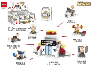 MINI Brick Surprise Jar - Fitness Club