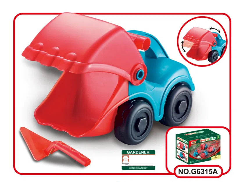 33 CM construction vehicle with 2 accessories